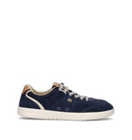 JEEP Sneaker uomo blu in suede