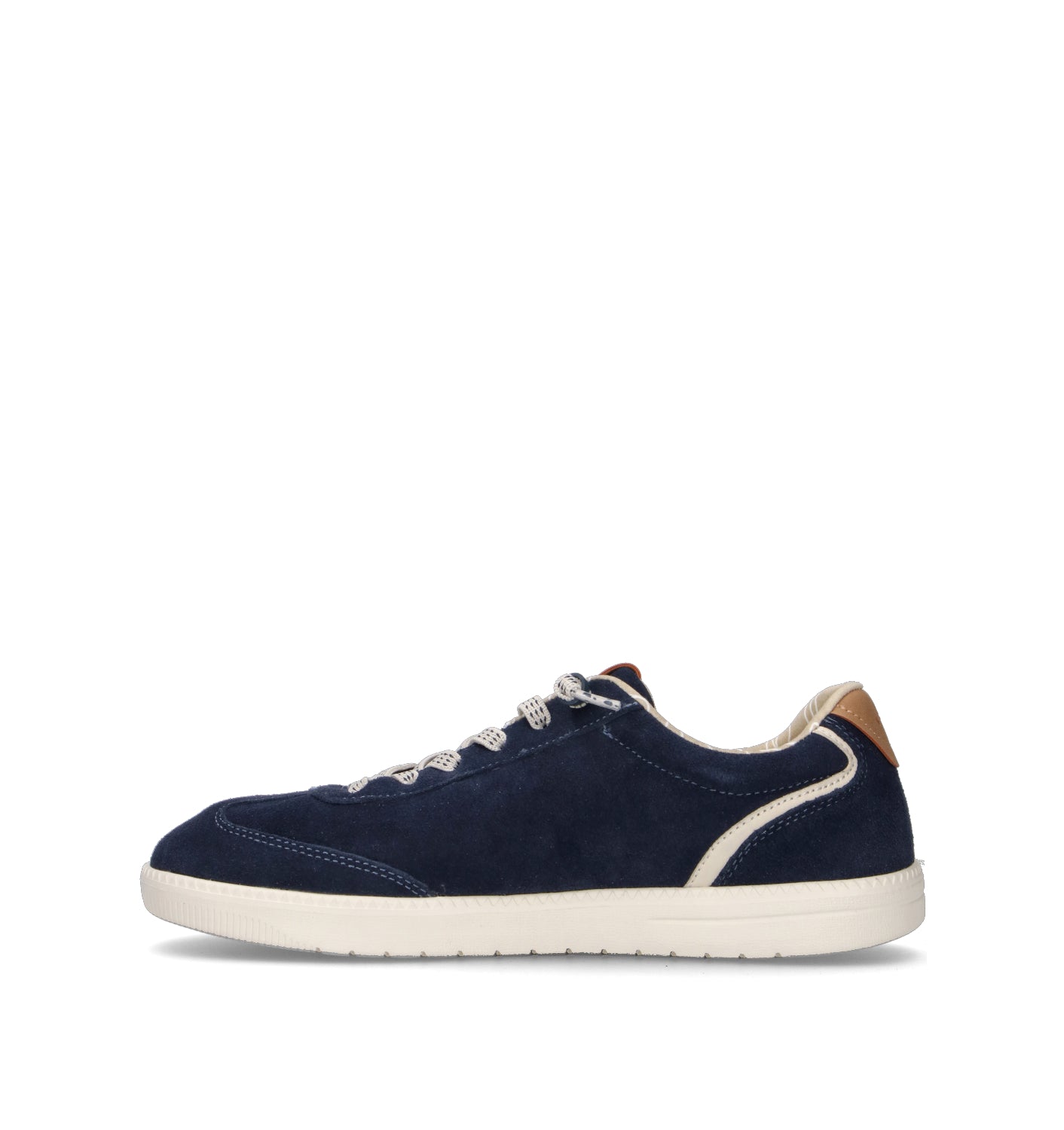JEEP Sneaker uomo blu in suede