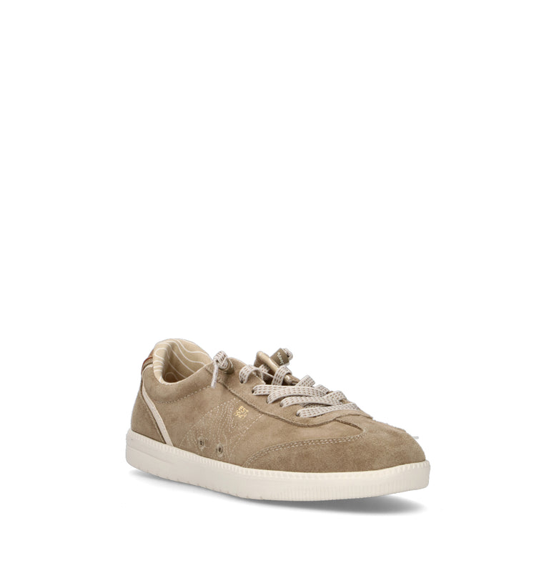 JEEP Sneaker uomo beige in suede