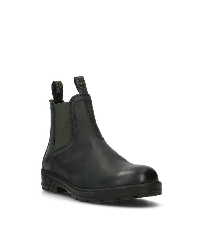 JEEP Beatles uomo nero in pelle