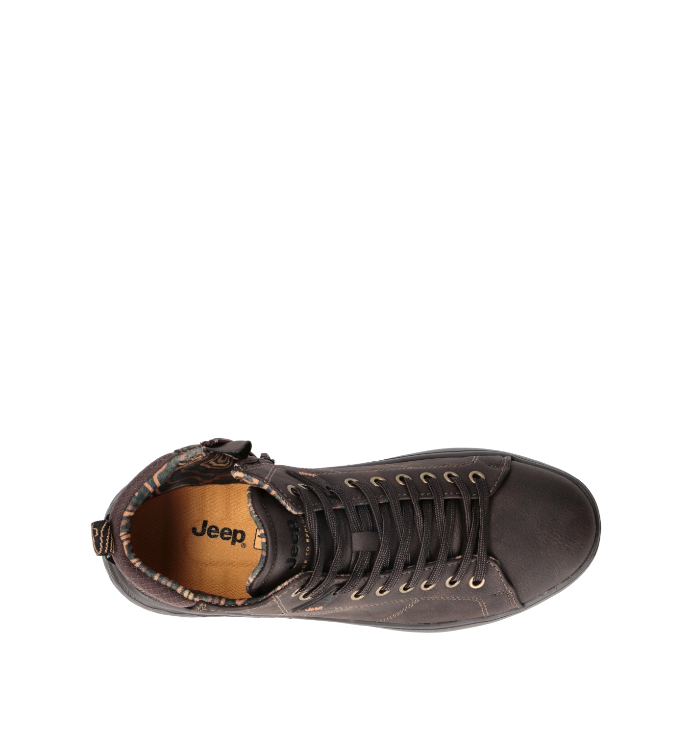 JEEP Polacco uomo marrone in pelle