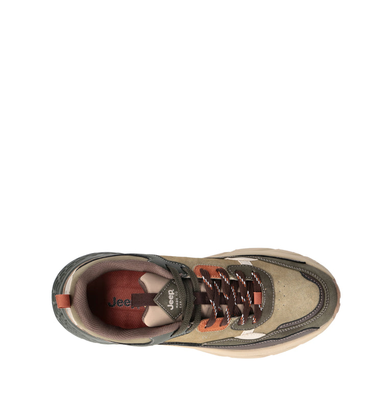 JEEP Sneaker uomo marrone