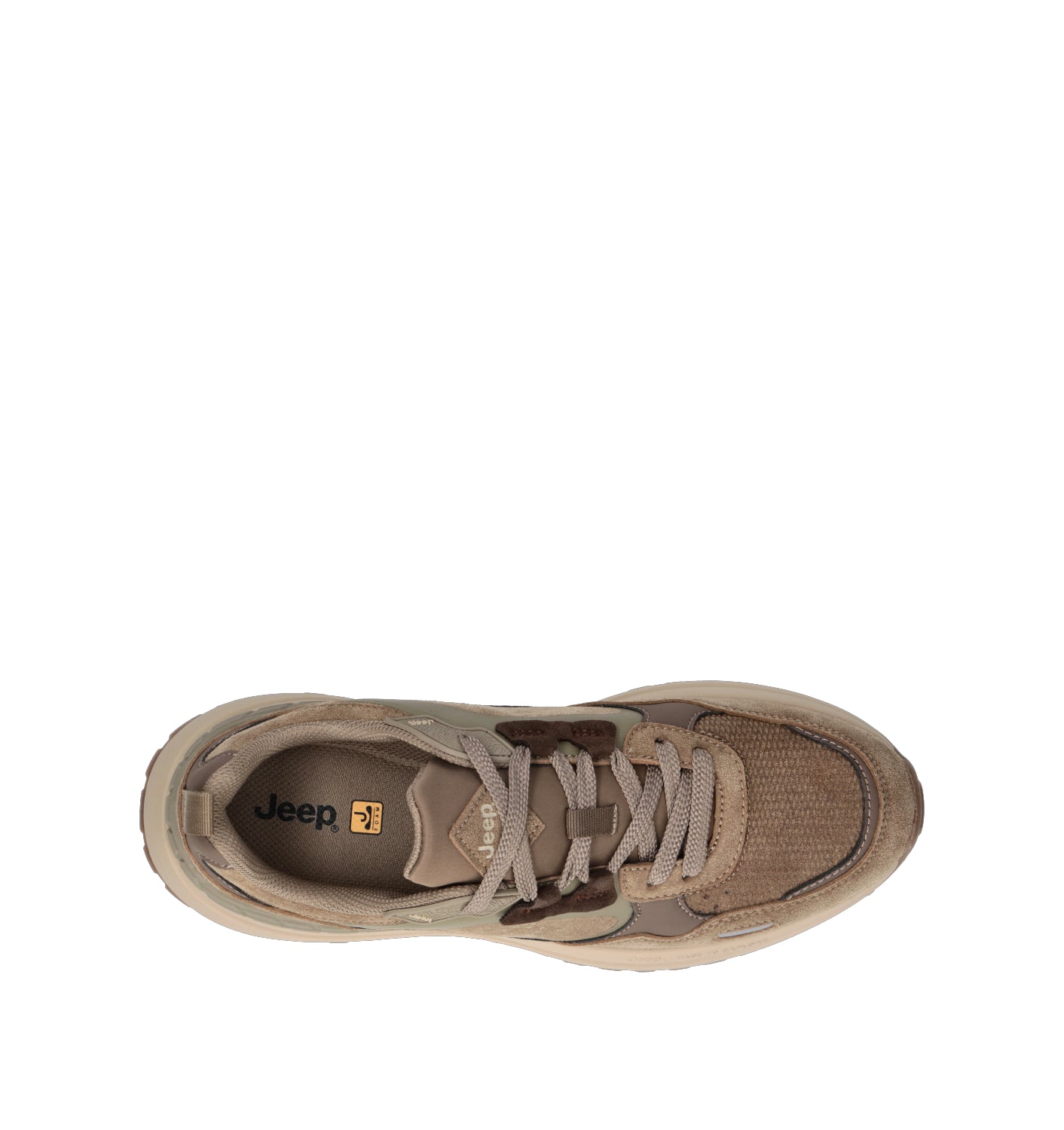 JEEP Sneaker uomo khaki