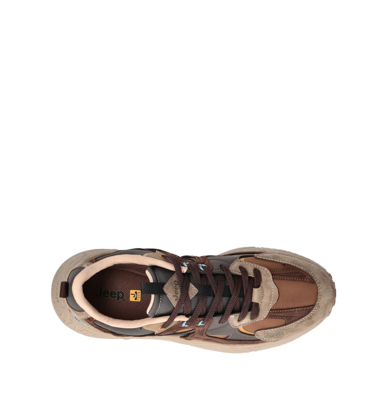 JEEP Sneaker uomo marrone