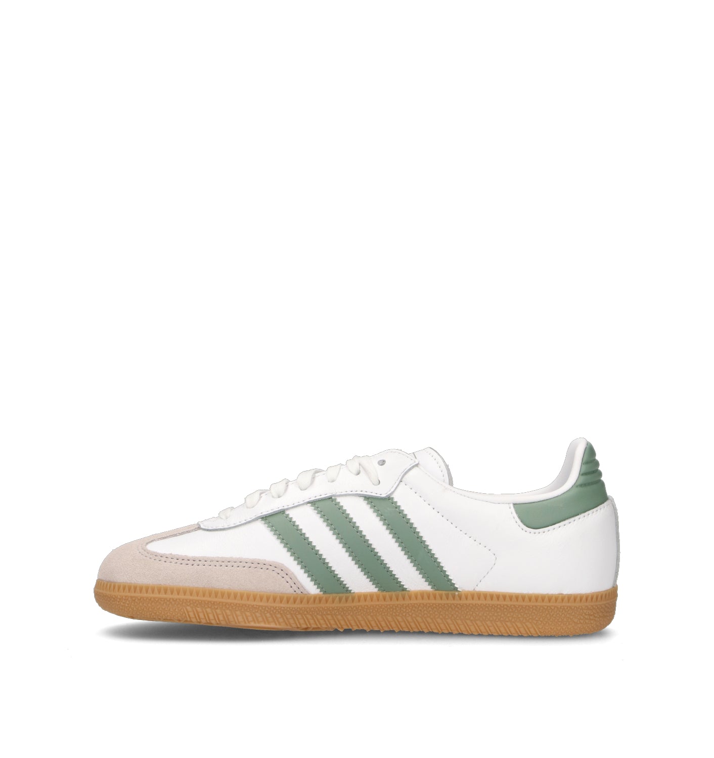 ADIDAS SAMBA OG J Sneaker ragazza bianca/salvia