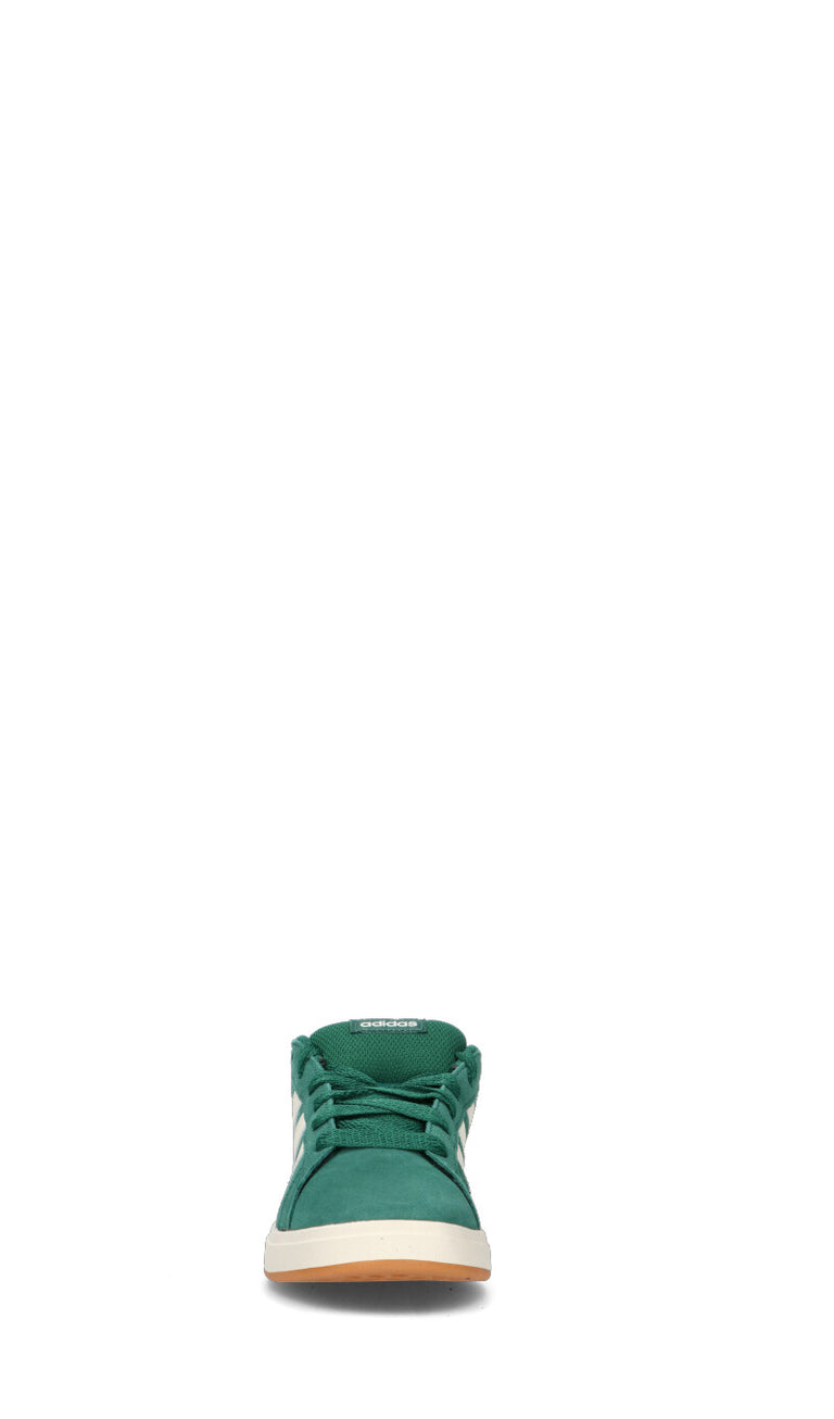 ADIDAS GRAND COURT 00S K Sneaker ragazzo verde in suede