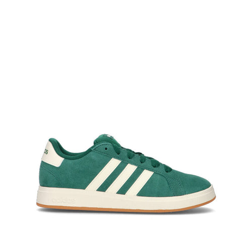 ADIDAS GRAND COURT 00S K Sneaker ragazzo verde in suede
