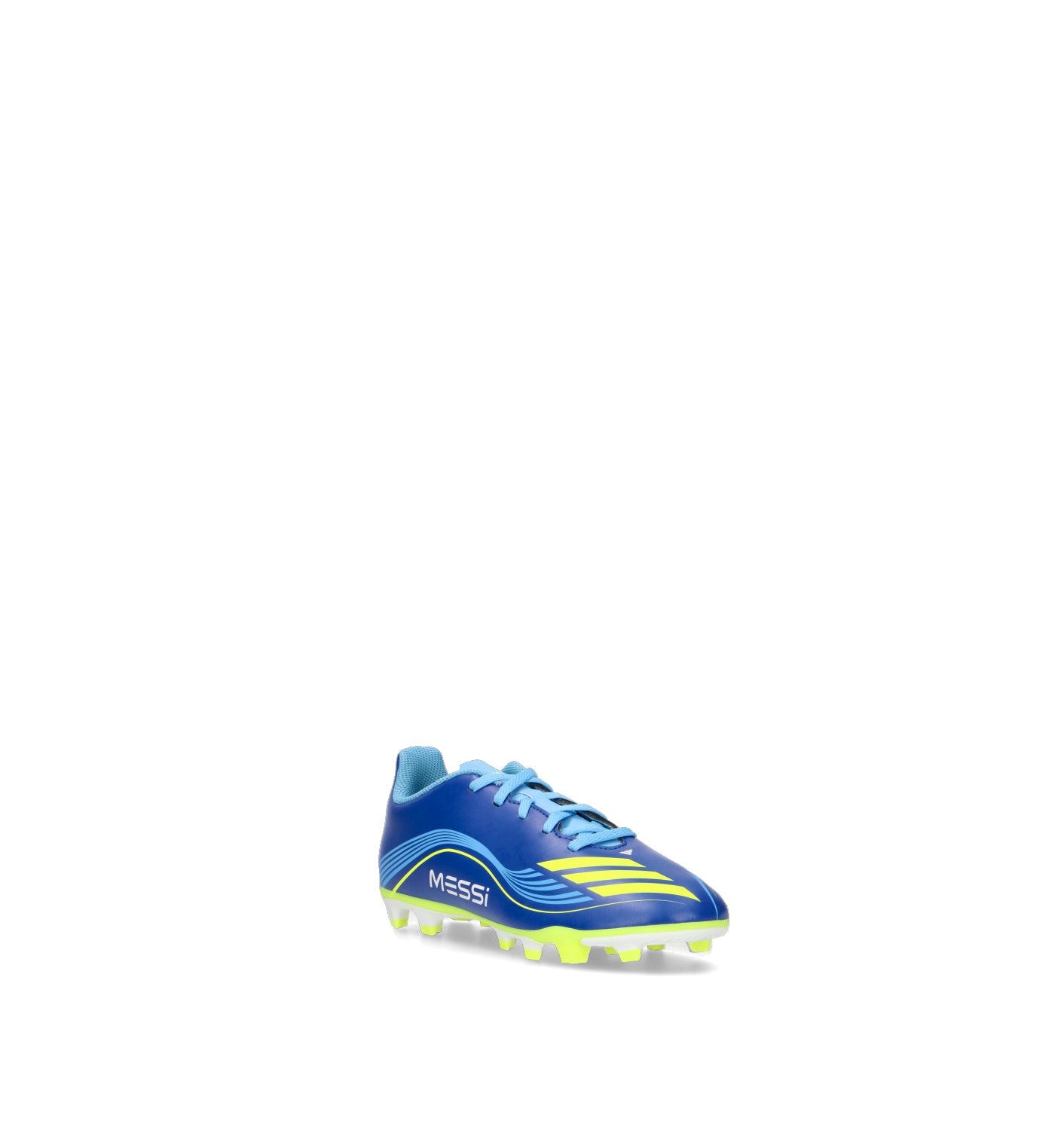 ADIDAS F50 MESSI CLUB FG/MG J Scarpa calcio bimbo blu