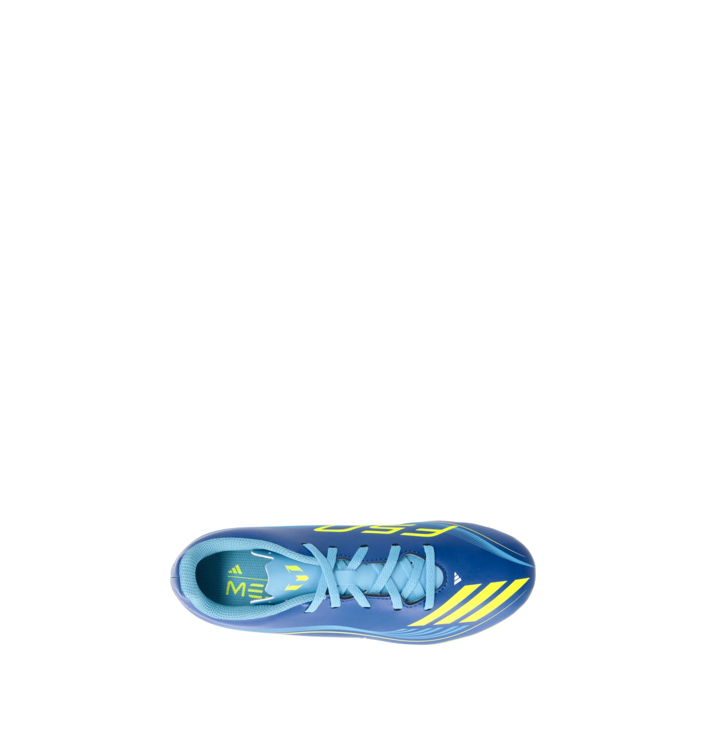 ADIDAS F50 MESSI CLUB FG/MG J Scarpa calcio bimbo blu