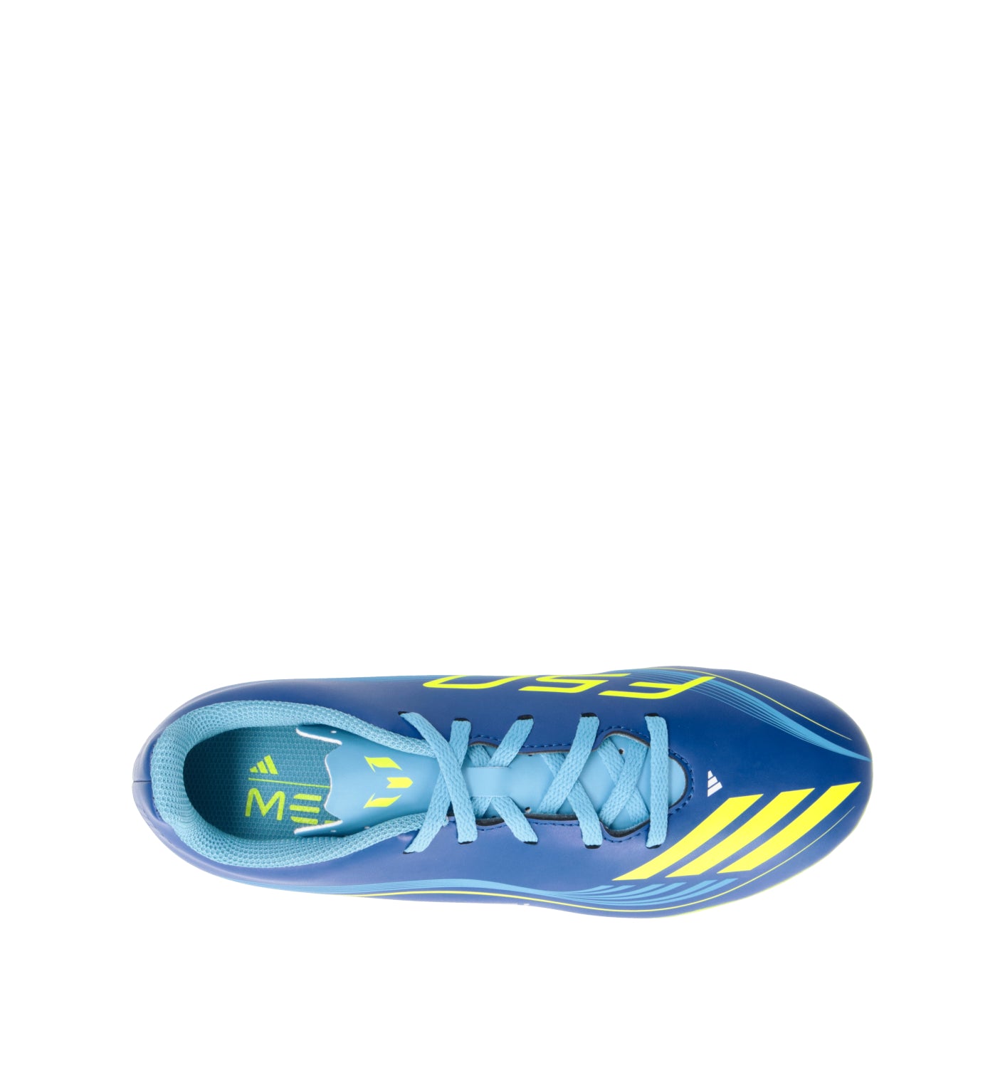ADIDAS F50 MESSI CLUB FG/MG J Scarpa calcio ragazzo blu