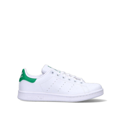 ADIDAS STAN SMITH Sneaker bimbo bianca/verde in pelle