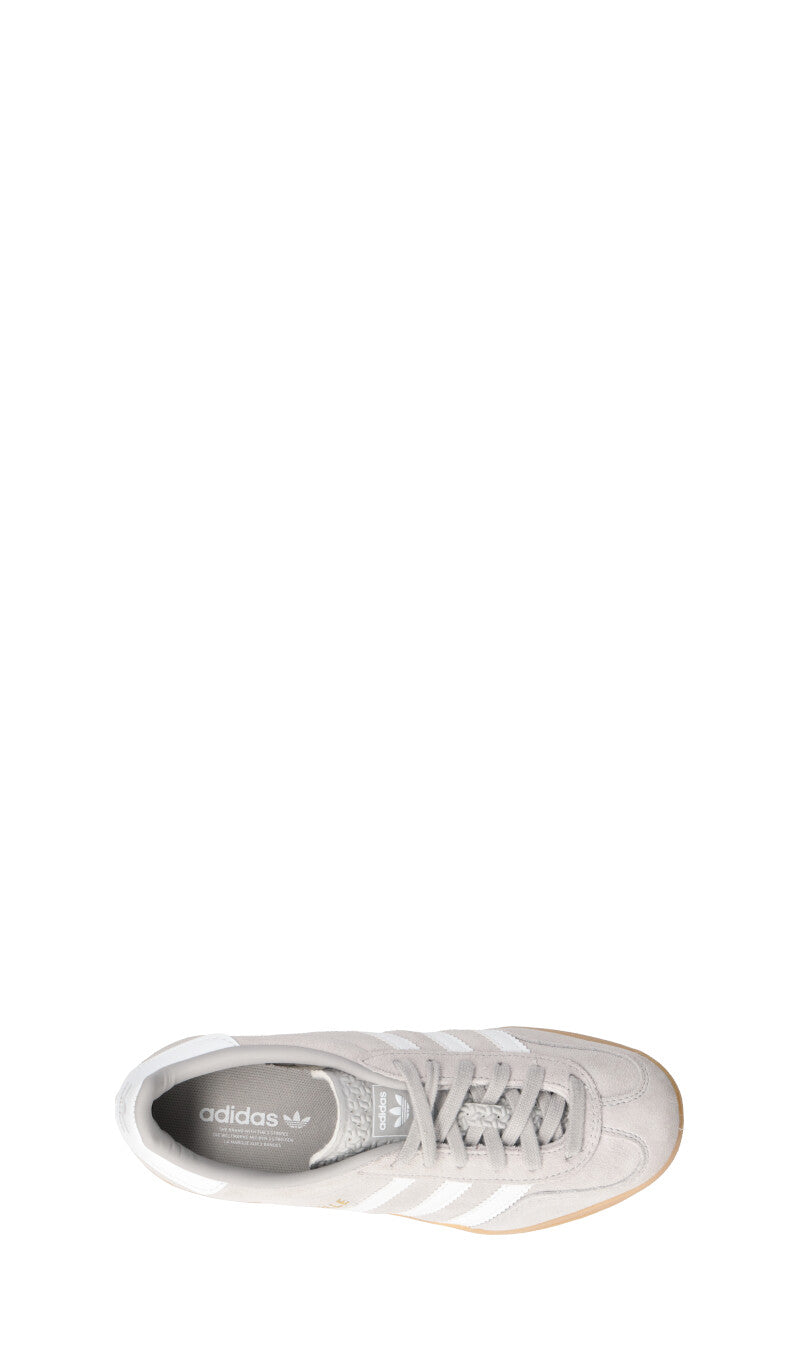 ADIDAS - GAZELLE INDOOR Sneaker donna grigia in suede
