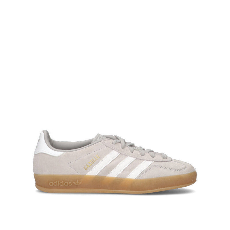 ADIDAS - GAZELLE INDOOR Sneaker donna grigia in suede