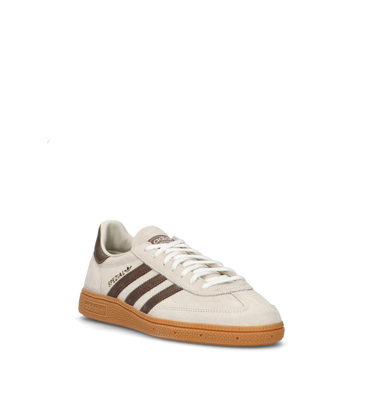 ADIDAS HANDBALL SPEZIAL W Sneaker donna bianca in suede
