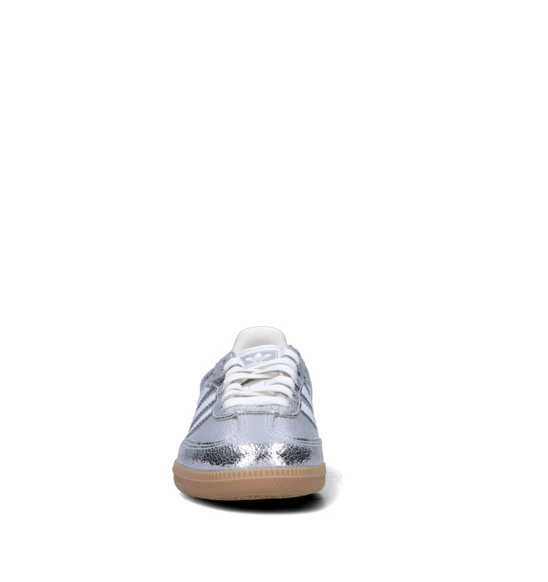 ADIDAS SAMBA OG W Sneaker donna argento in pelle