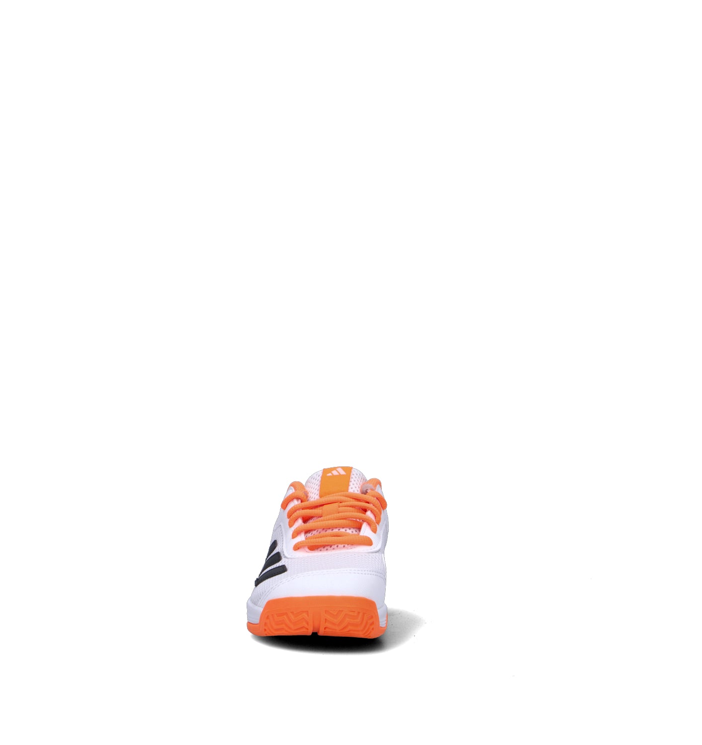 ADIDAS COURTFLASH K Scarpa tennis bimbo bianca/arancio