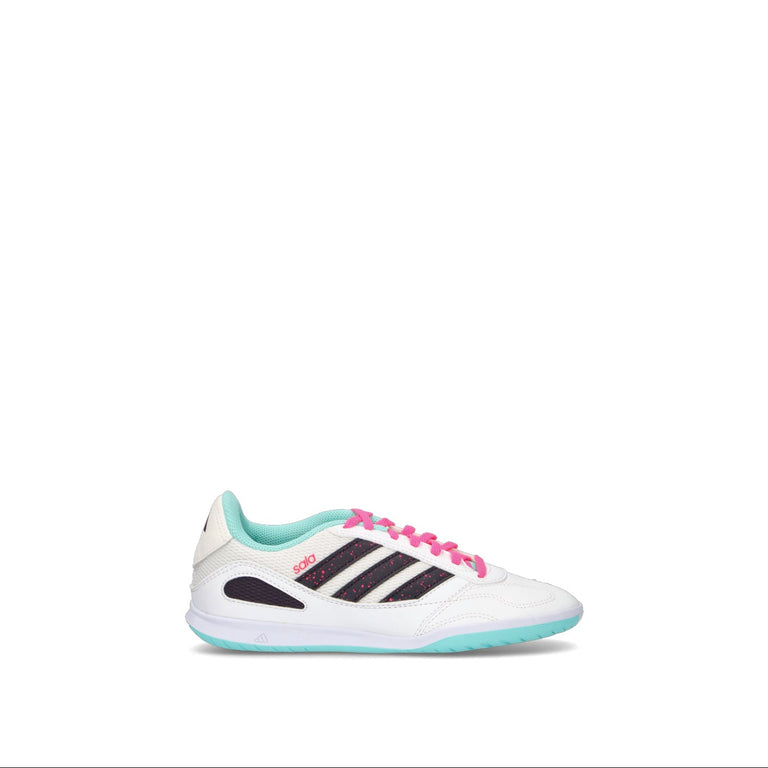 ADIDAS SUPER SALA III J Scarpa calcio bimbo bianca