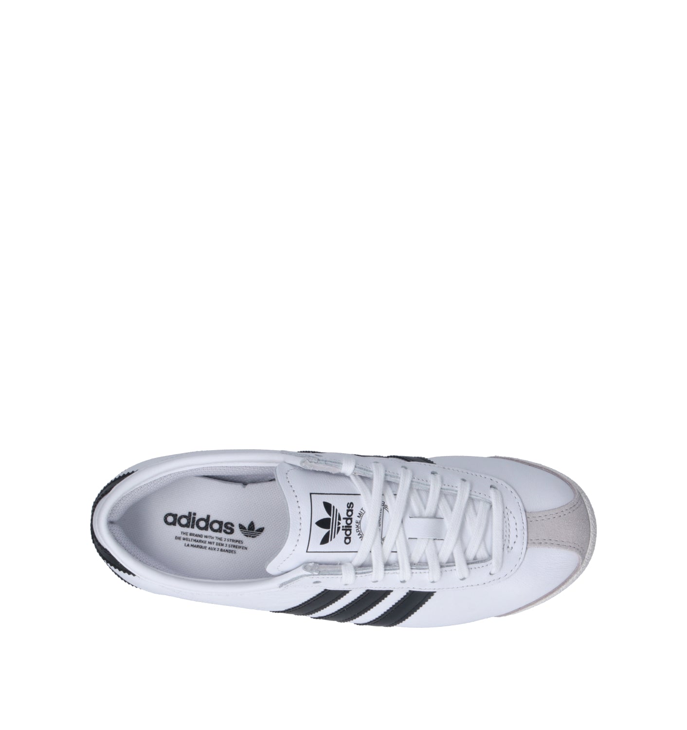 ADIDAS ITALIA 70,s Sneaker donna bianca/nera in pelle