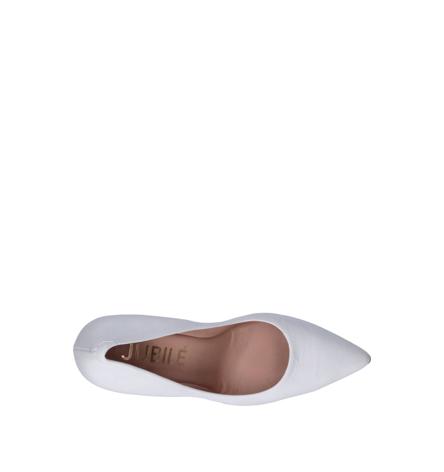 JUBILE' Décolleté donna bianca in pelle