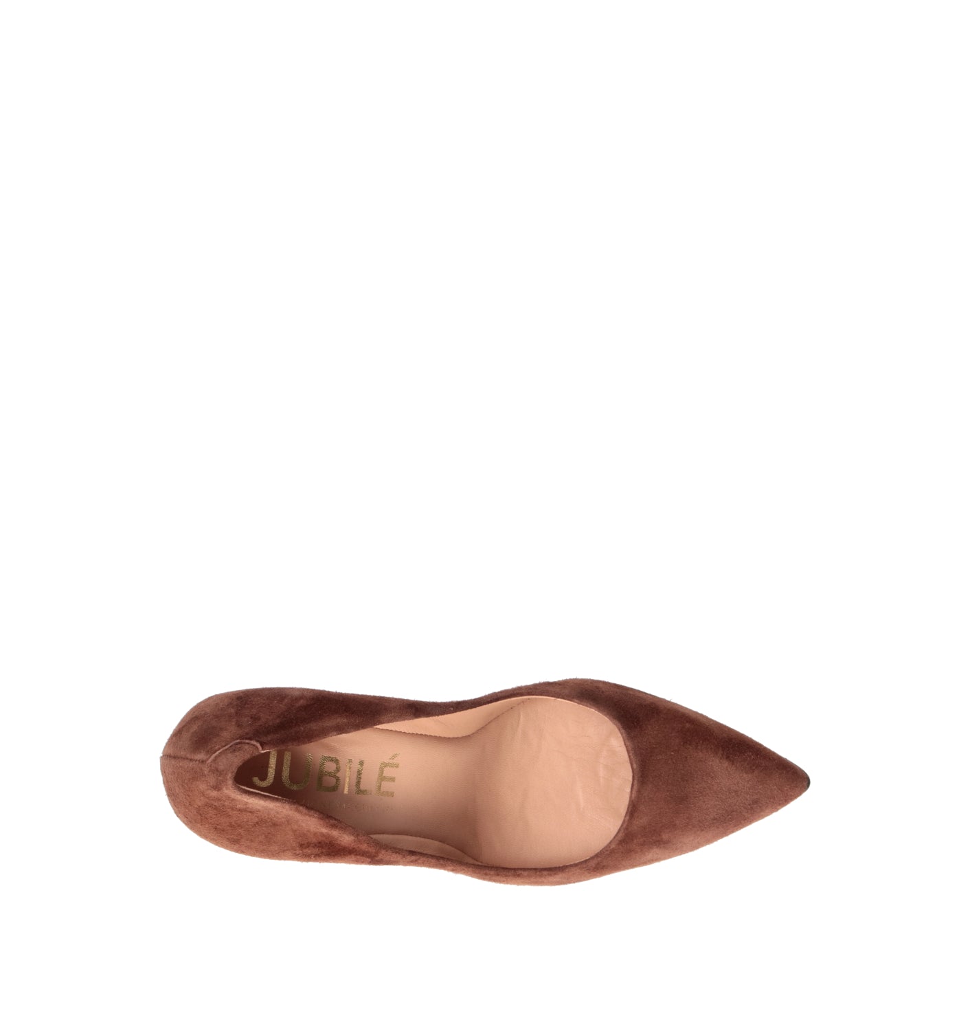 JUBILE' Décolleté donna marrone in suede