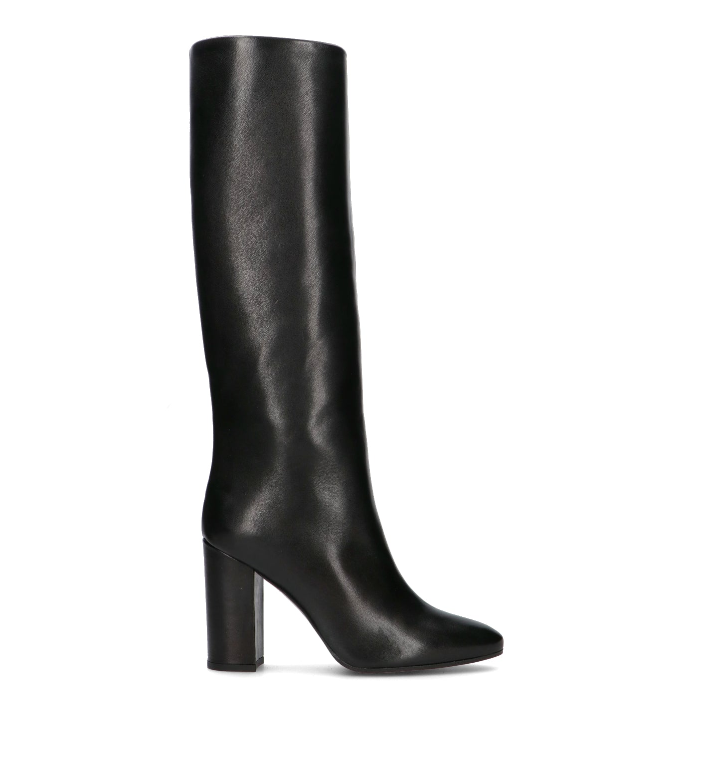 JUBILE' Stivale donna nero in pelle