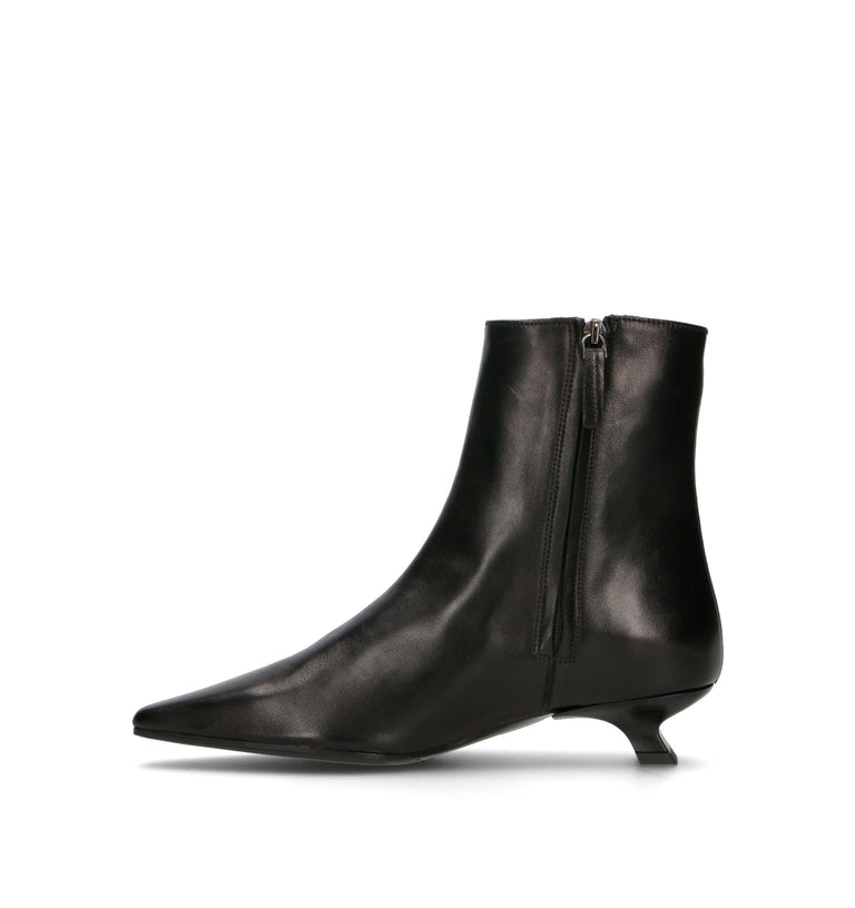 JUBILE' Tronchetto donna nero in pelle