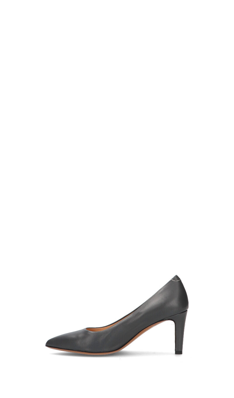JUBILE' Décolleté donna grigia in pelle