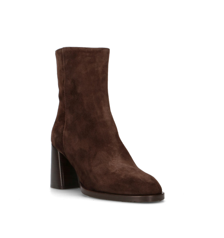 JUBILE' Tronchetto donna marrone in suede