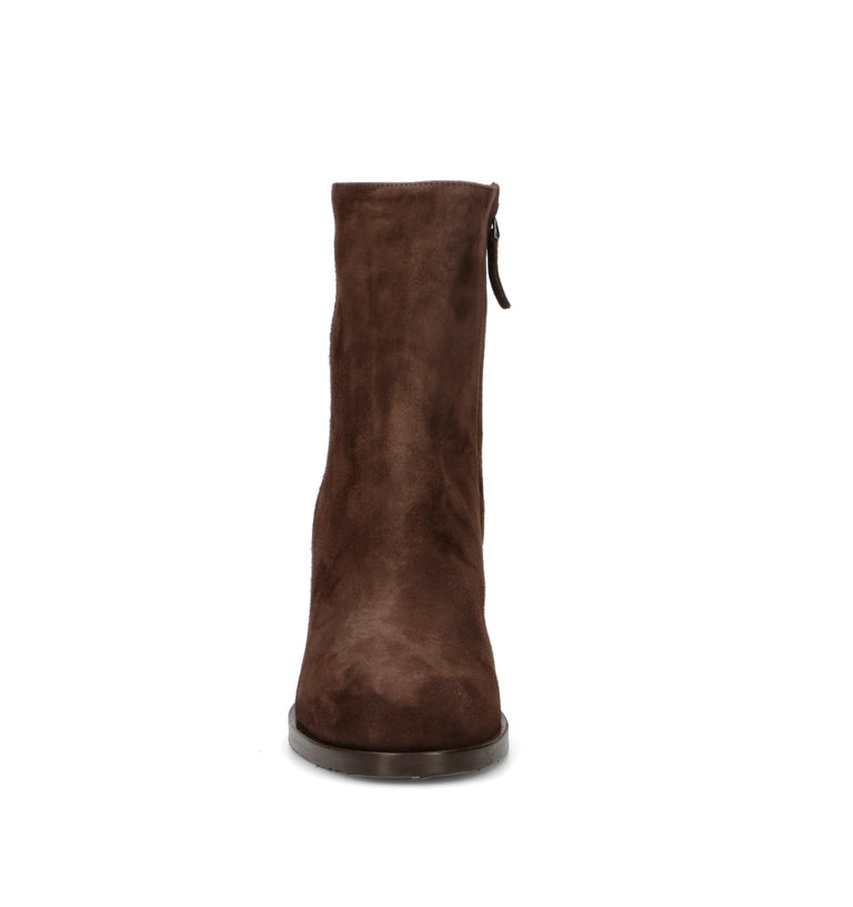 JUBILE' Tronchetto donna marrone in suede