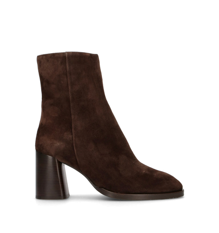 JUBILE' Tronchetto donna marrone in suede