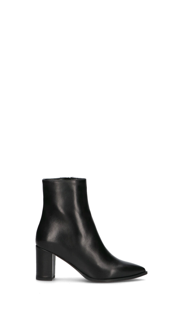 JUBILE' Tronchetto donna nero in pelle