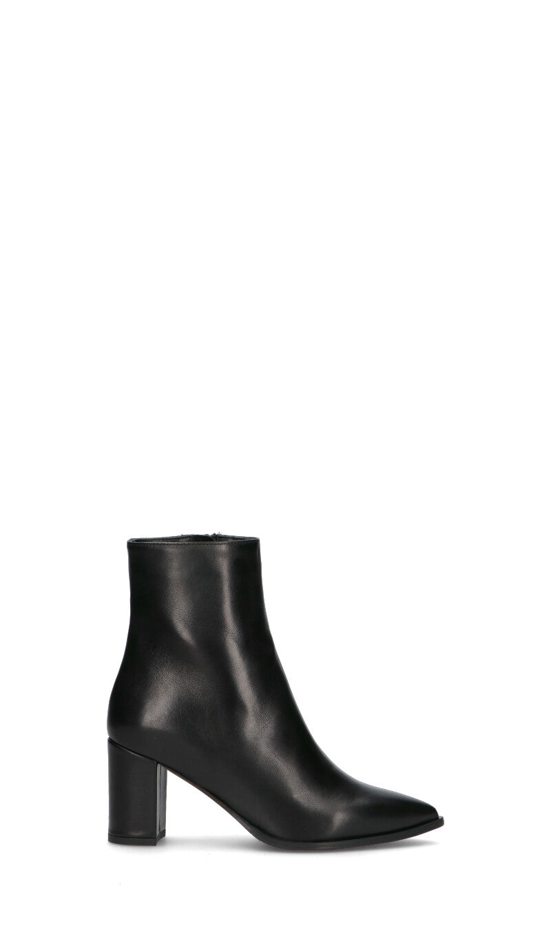 JUBILE' Tronchetto donna nero in pelle