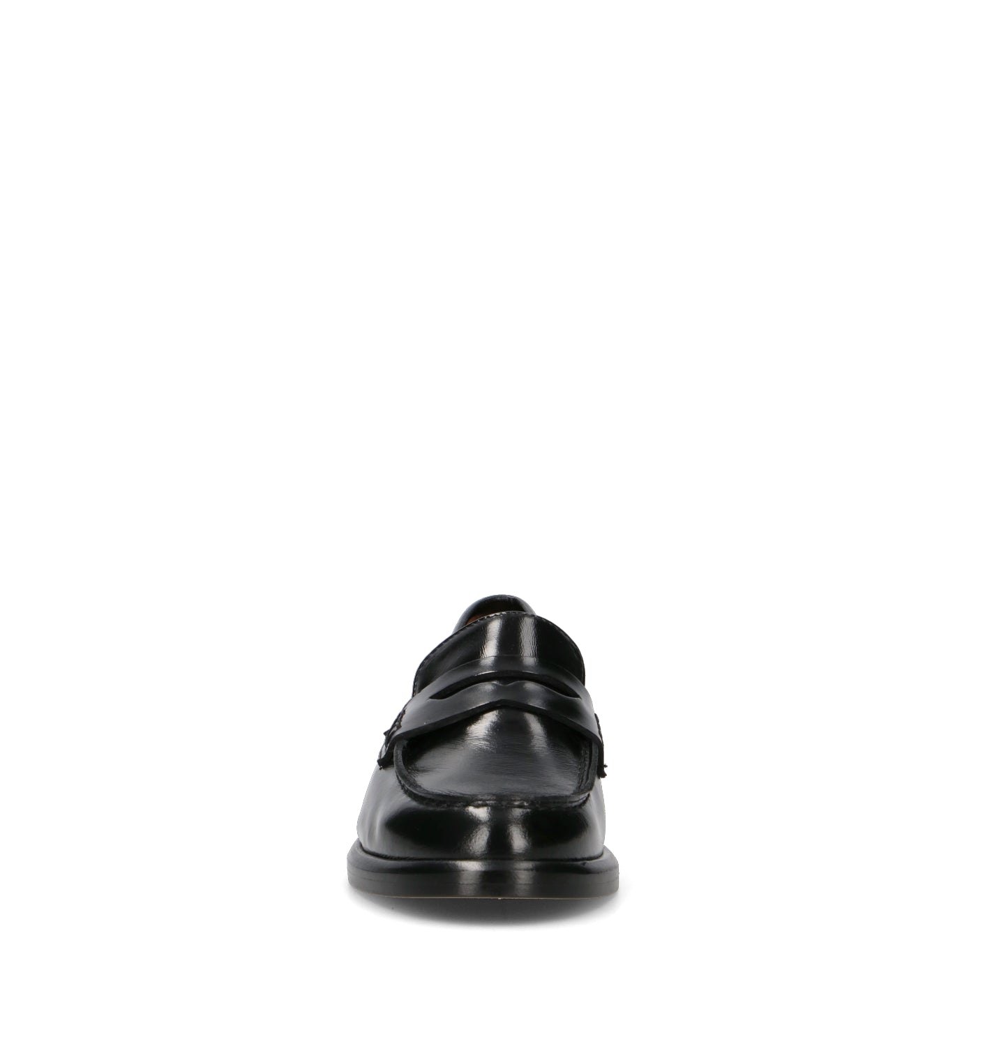 JUBILE' Mocassino donna nero in pelle