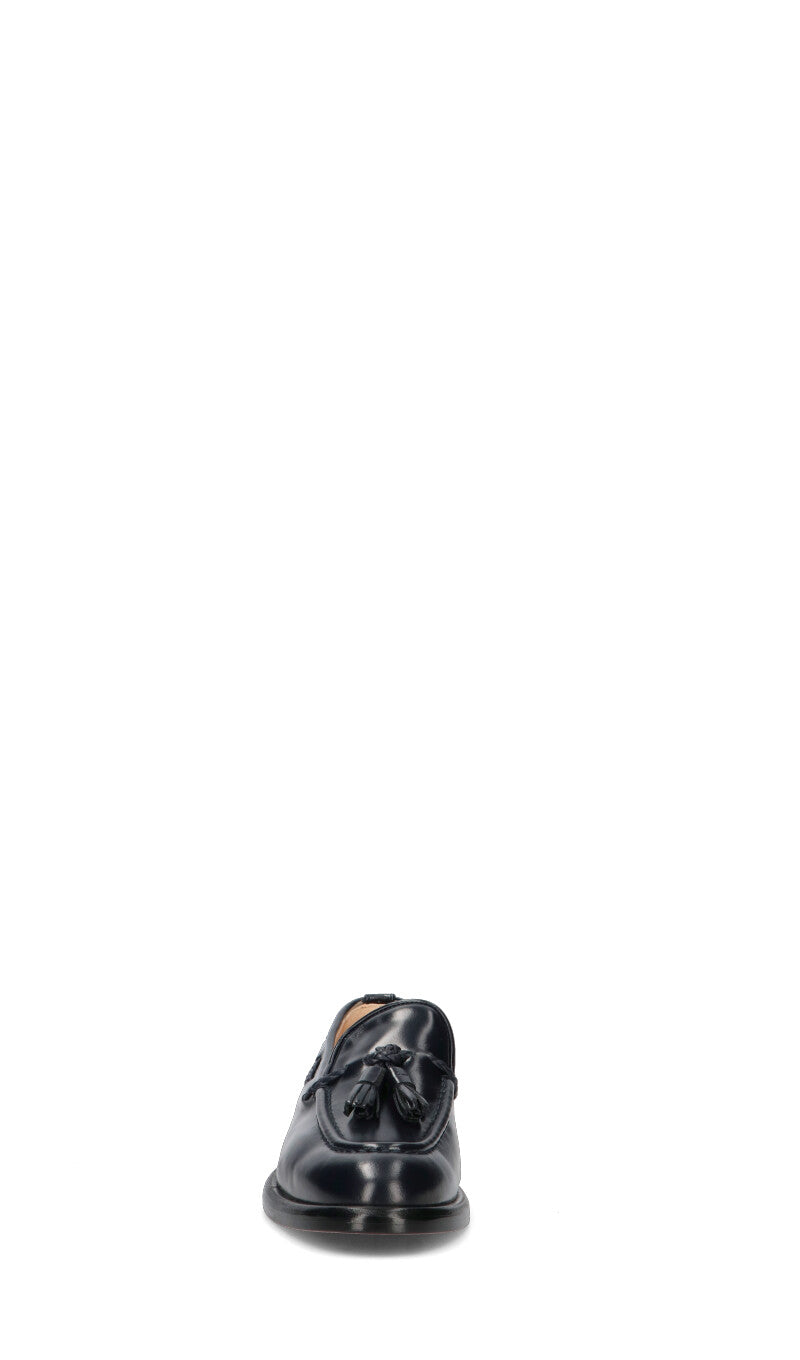 JUBILE' Mocassino donna nero in pelle