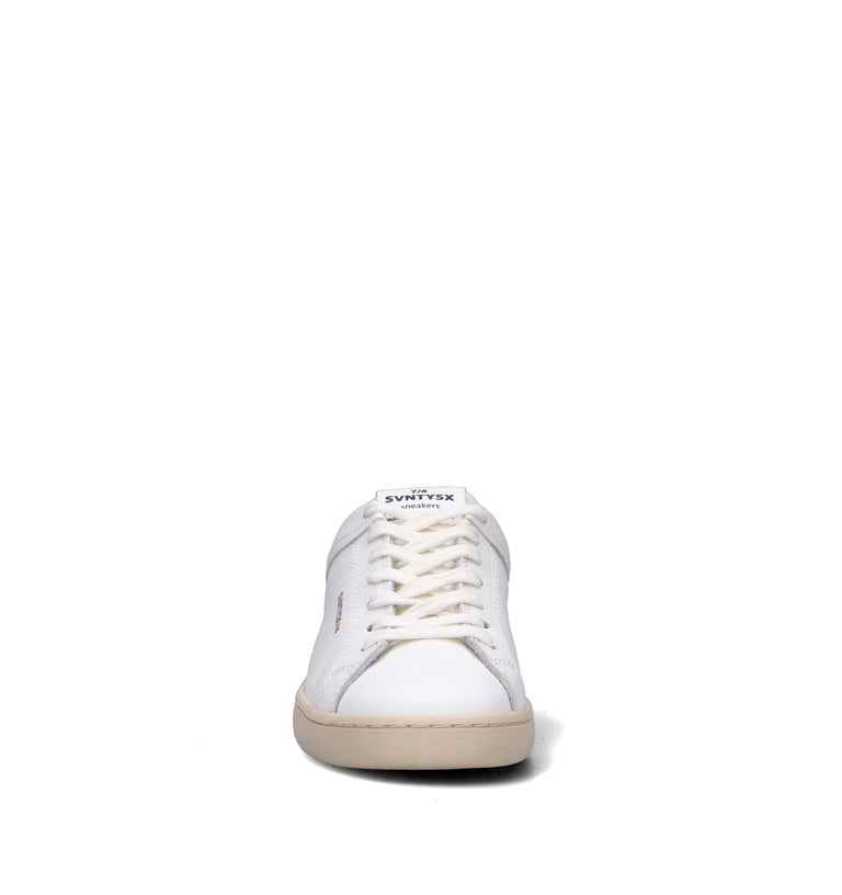 THE76 Sneaker donna bianca/azzurra in pelle