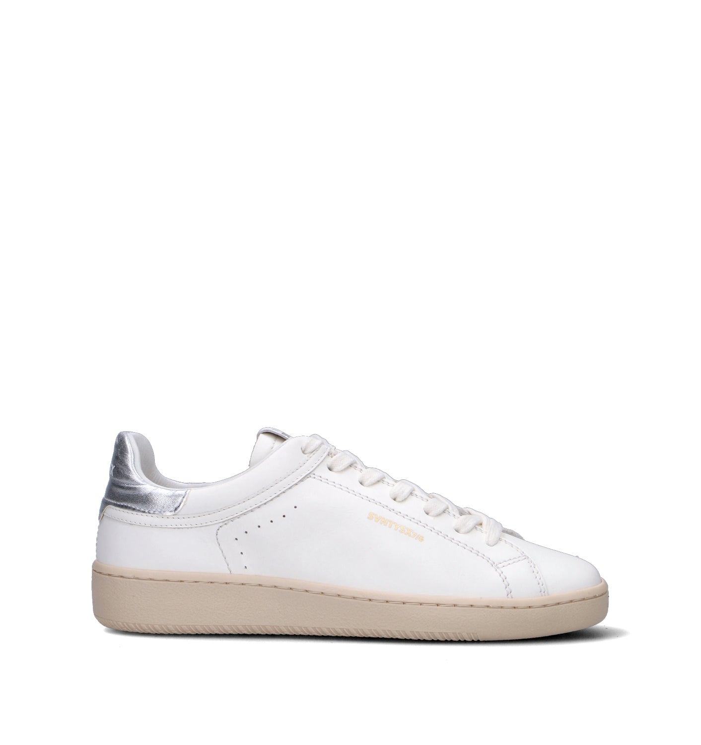 THE76 Sneaker donna bianca in pelle