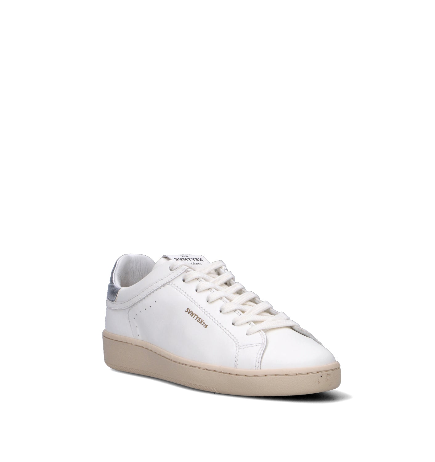 THE76 Sneaker donna bianca in pelle