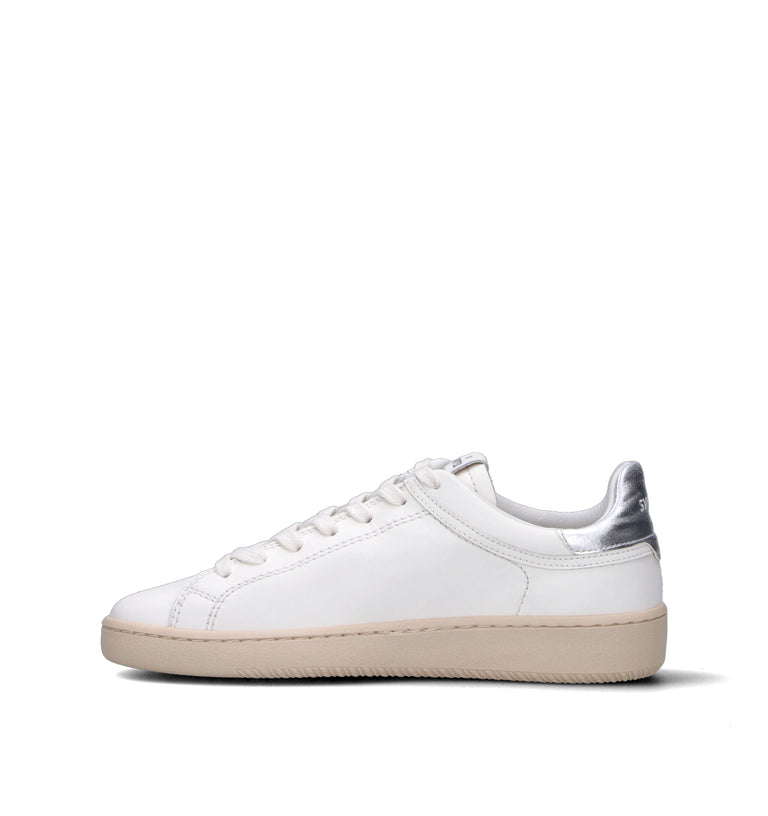 THE76 Sneaker donna bianca in pelle