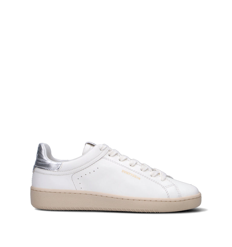 THE76 Sneaker donna bianca in pelle