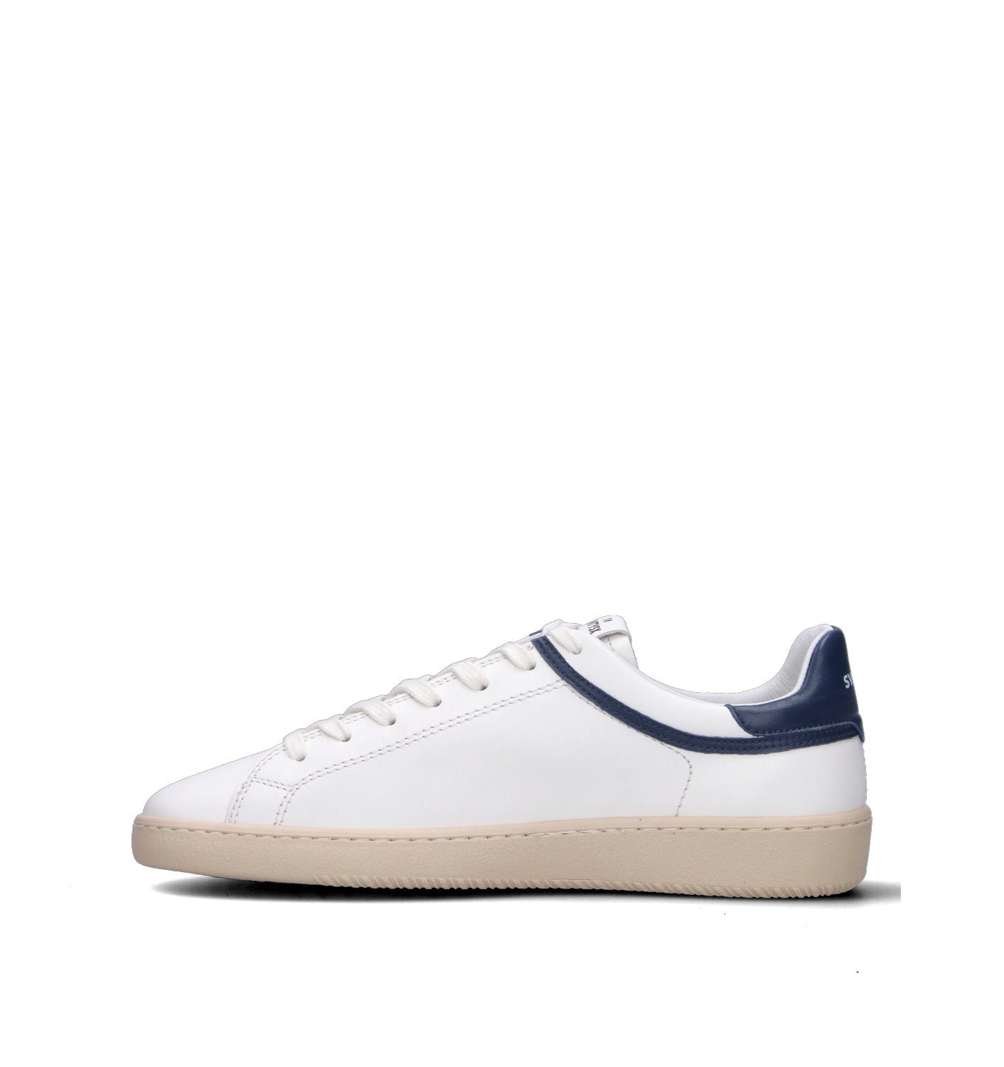 THE76 Sneaker uomo bianca/blu in pelle