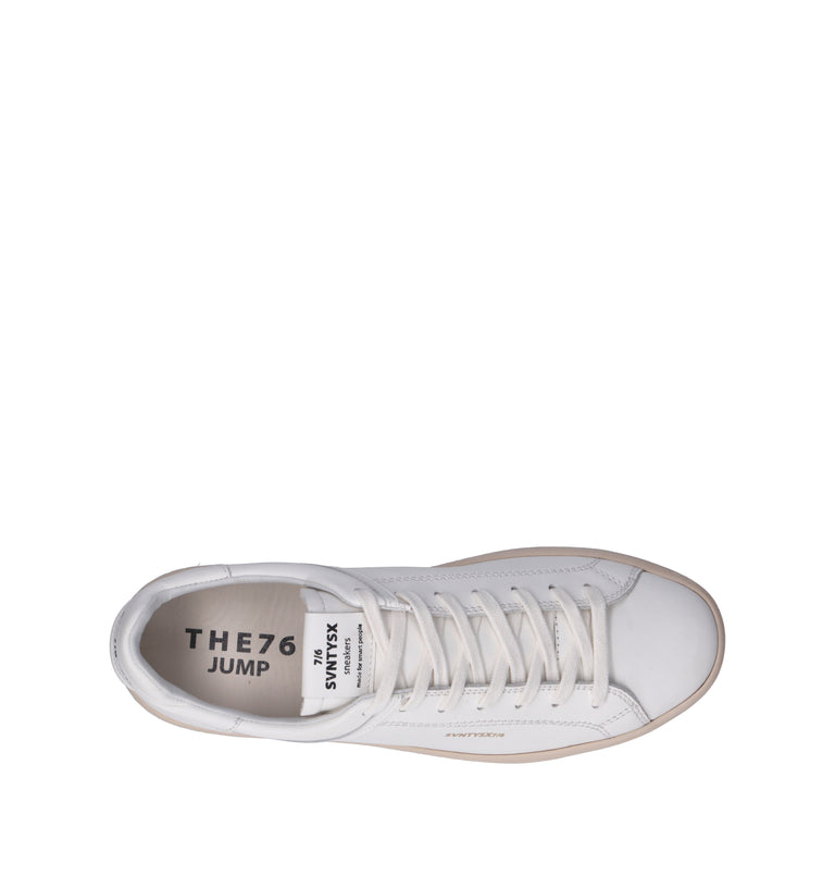 THE76 Sneaker uomo bianca in pelle