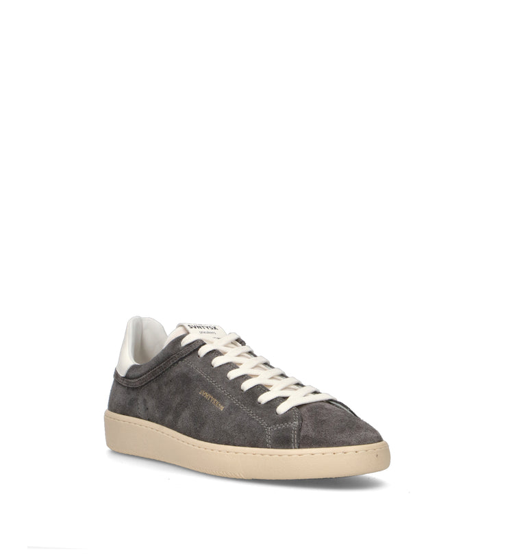 THE76 Sneaker uomo grigia in suede