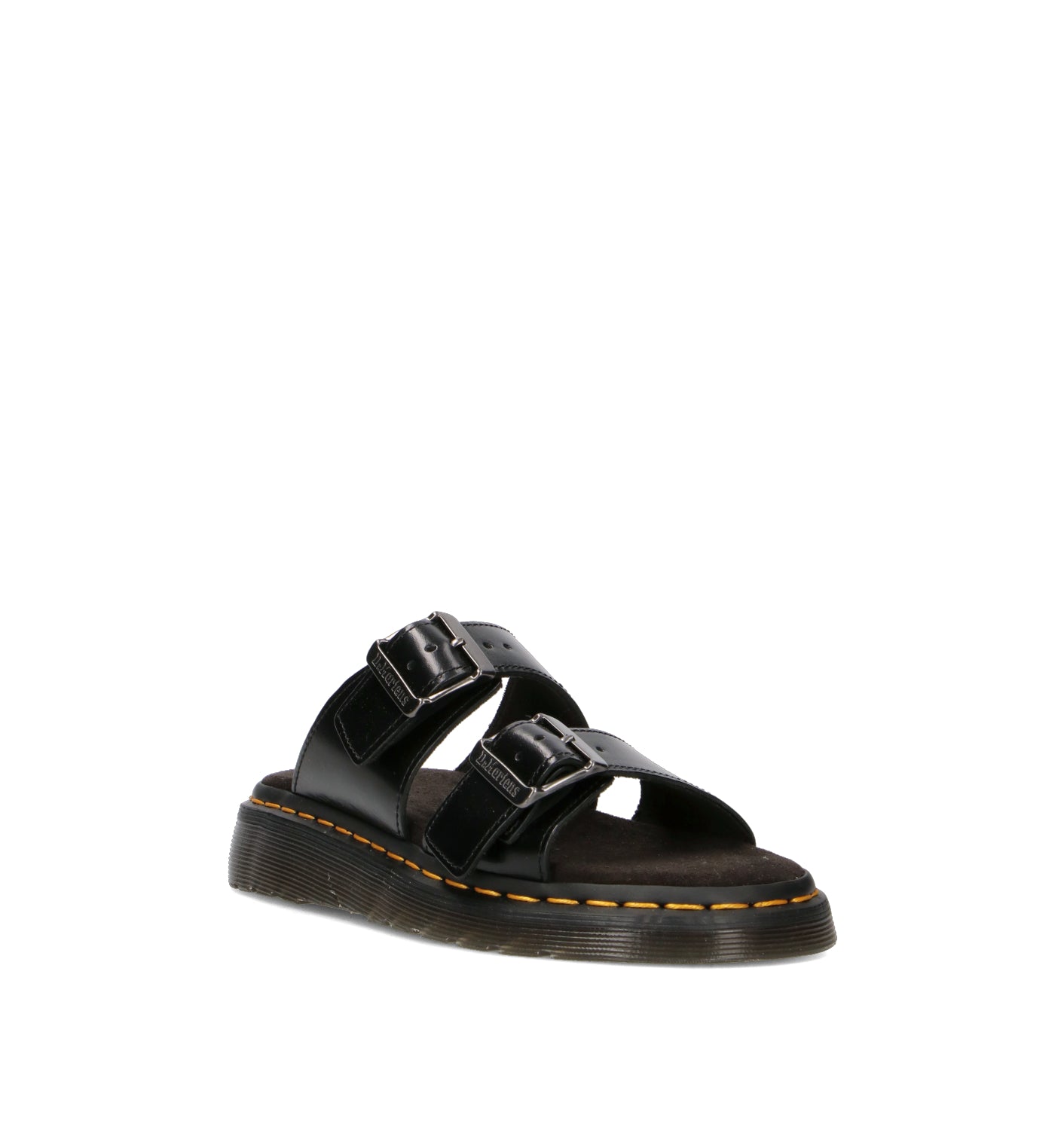 DR. MARTENS JOSEF Ciabatta donna nera in pelle