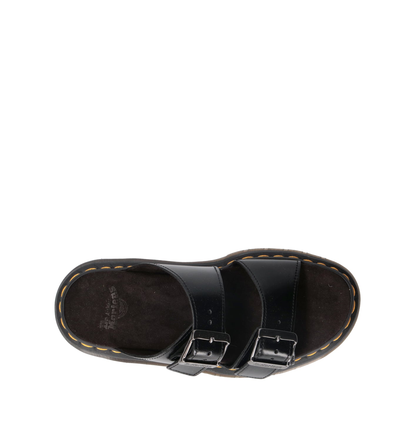 DR. MARTENS JOSEF Ciabatta donna nera in pelle