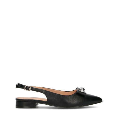 KLAS Slingback donna nera