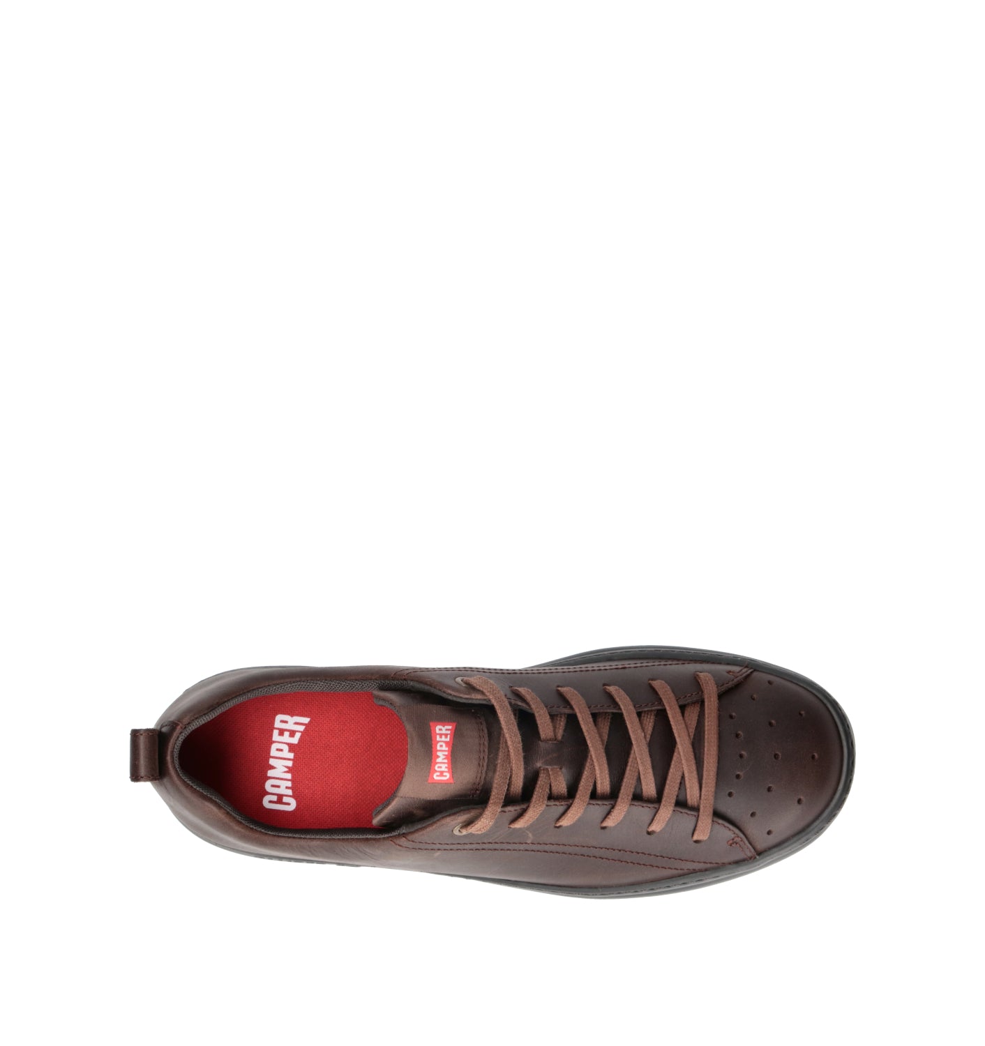 CAMPER Sneaker uomo marrone in pelle