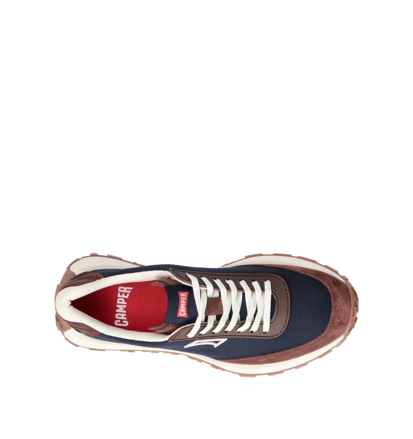 CAMPER Sneaker uomo blu/cuoio