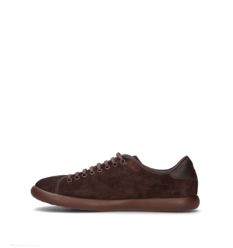 CAMPER Sneaker uomo marrone in suede