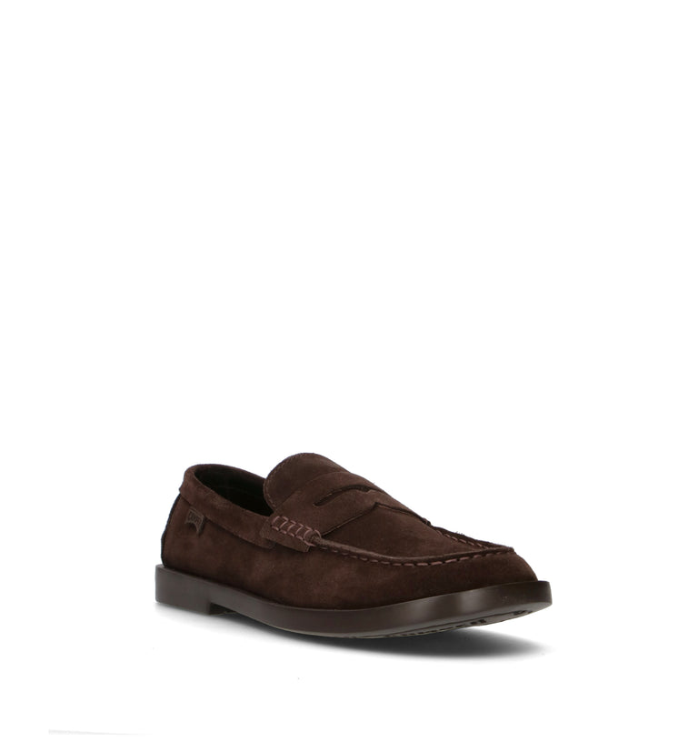 CAMPER Mocassino uomo marrone in nabuk