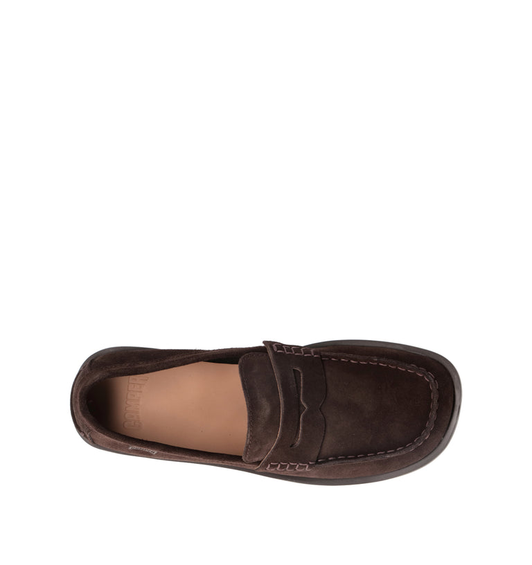 CAMPER Mocassino uomo marrone in nabuk